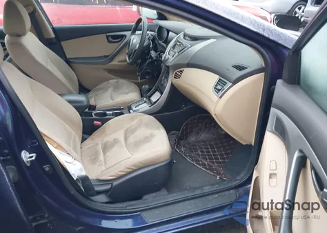 2013 Hyundai Elantra Gls/Limited from USA, damaged, VIN 5NPDH4AE8DH216330